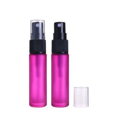 high quality wholesale perfume spray pump bottle 10ml glass vial glass tube sample bottle for testing glass container