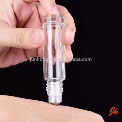 Wholesale empty perfume 6ml 8ml 10ml frost clear amber green blue glass roll on bottle with roller ball