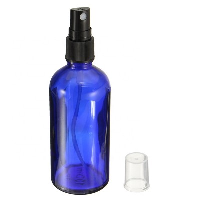 Wholesale 30ml 50ml 100ml Cobalt Blue Glass Essential Oil Mist Spray Bottle Empty Blue Glass Plastic Spray Bottle with Cap