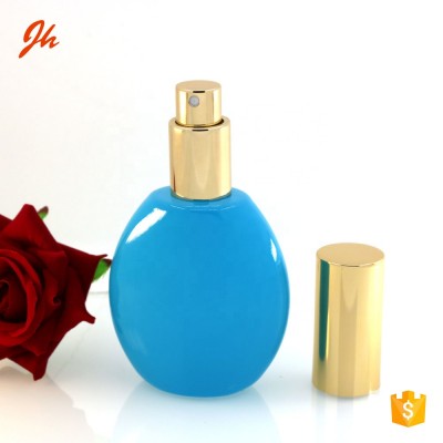 Hot Selling Painted Color gradient color glass bottles Perfume Bottle 50ml Spray