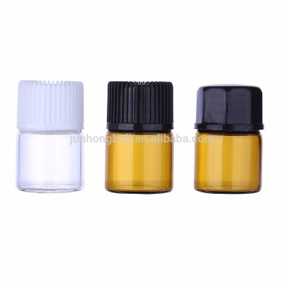 1ml glass vial sample vial customised glass vials with glass tube screw cap